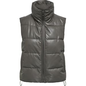 Trenchwaistcoat - Zacht - Hoge Hals - Lange Mouwen - Kort