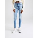 Jeans - Skinny Fit - High Waist - Blauw - Katoen