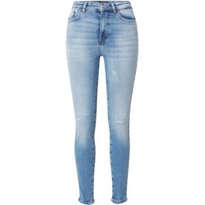 Jeans - Skinny Fit - High Waist - Blauw - Katoen