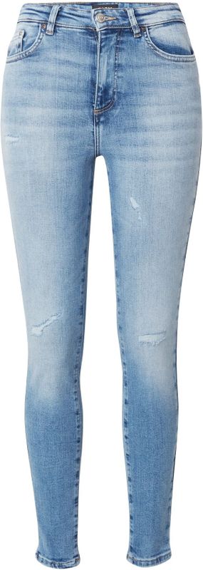 Jeans - Skinny Fit - High Waist - Blauw - Katoen