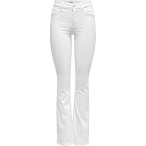 ONLY - ONLBLUSH MID FLARED DNM REA0730 - Jeans - White - Denim