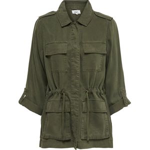 Cargo-Fieldjack - Effen - Lyocell - Verstelbare Taille