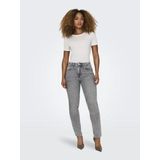 Only - Onlemily - Damesjeans - Hoge Taille - Rechte Pasvorm