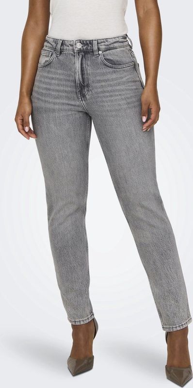 Only - Onlemily - Damesjeans - Hoge Taille - Rechte Pasvorm