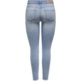 Only Dames Jeans Broeken ONLBLUSH MID SK REA685 skinny Fit Blauw Volwassenen