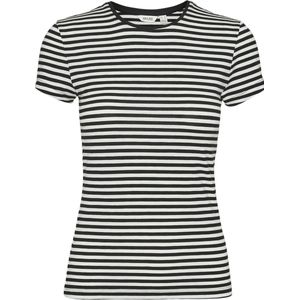 AWARE By VERO MODA Gestreept T-shirt VMINES FIONA Zwart