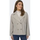 Only - Nancy Life - Damesjack - Mêlee - Regular Fit - Dubbele Knoopsluiting