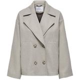 Only - Nancy Life - Damesjack - Mêlee - Regular Fit - Dubbele Knoopsluiting