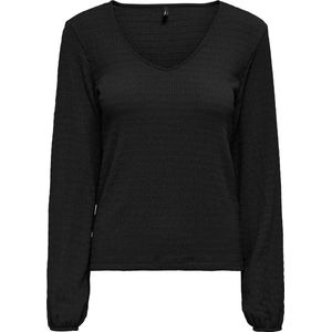 ONLMADELINA L/S V-NECK TOP CC JRS