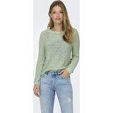 Only - ONLGEENA XO - Gebreide Trui - Subtle Green - Zonder Capuchon