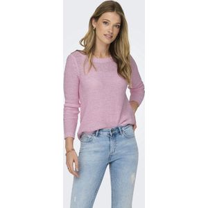 ONLY - ONLGEENA XO - Gebreide Pullover - Dames - O-hals - Lange Mouwen