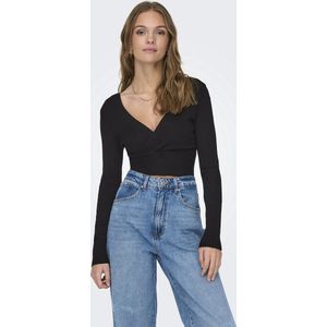Trui - ONLHonor - Effen - Knitwear - V-hals - Lange Mouw - Slanke Pasvorm