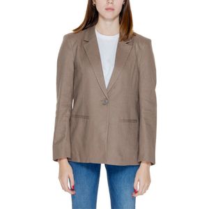 Only, Dames, Jassen, Bruin, Maat: L Linnen,