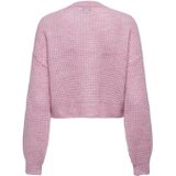 Onlmikani - Gebreide Pullover - O-hals - Lange Mouwen - Cropped