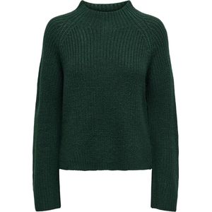 Jacqueline de Yong Jdyjusty tine ls hn slit pull knt donker