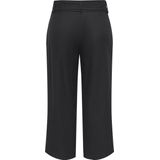 Onlcaro - Cropped Fit - Broek - Met Wijde Pijpen - High Waist - Inclusief Riem