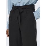 Onlcaro - Cropped Fit - Broek - Met Wijde Pijpen - High Waist - Inclusief Riem