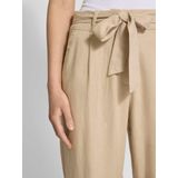 Only - Model 'Caro' - Regular Fit Culotte - Effen - Met Strikceintuur