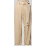 Only - Model 'Caro' - Regular Fit Culotte - Effen - Met Strikceintuur