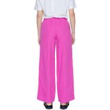 Only - Lente/Zomer - Palazzo Broek - Roze - Dames - Linnen