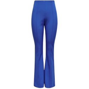 Only - Broeken - Blauw - 92% Polyester 8% Elastaan