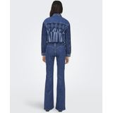 Only - Onlcheryl Mw Retro Flared Cutline Dnm Fg - Dames - Jeans