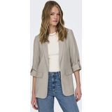 Only - ONLARIS LIFE - Blazer - Pure Cachemere - Loose Fit, 3/4 Mouwen, Reverskraag