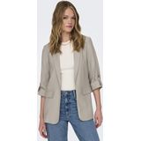 Only - ONLARIS LIFE - Blazer - Pure Cachemere - Loose Fit, 3/4 Mouwen, Reverskraag