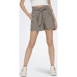 Only - Onlaris Life Hw Belt Shorts Cc Wvn - Dames - Bermuda Shorts