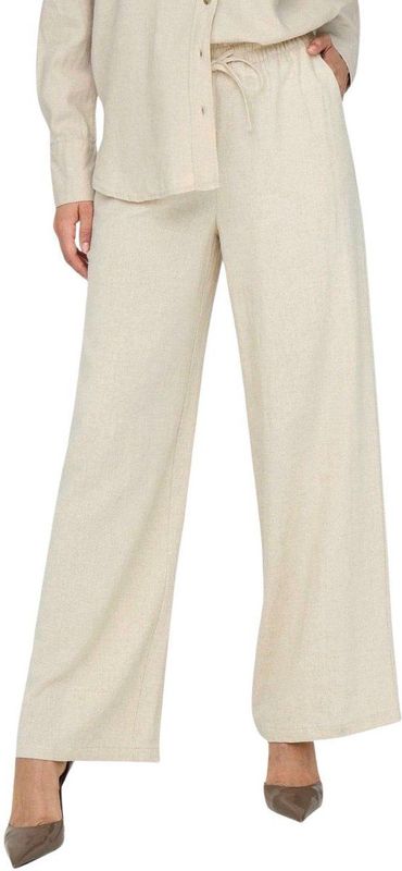 JDY - Loose Fit Broek - Geweven - High Waist - Koordsluiting - Zakken