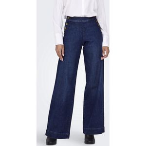 Only - Onlmadison Hw Button Wide Dnm Gen533noos - Dames - Jeans