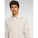 Overhemd - Pure Cachemere - Kentkraag - Slim Fit - 71% Katoen, 29% Linnen