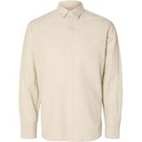 Overhemd - Pure Cachemere - Kentkraag - Slim Fit - 71% Katoen, 29% Linnen