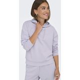 Only Play - Lounge Hoodie - Sweater - Zwart - Polyester/Viscose/Elastaan