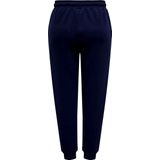 Athleisure - Sweatstof Broek - Zwart - High Waist - Regular Fit