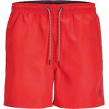 Jack & Jones - Fiji Solid - Zwemshort - Rood - Regular Fit