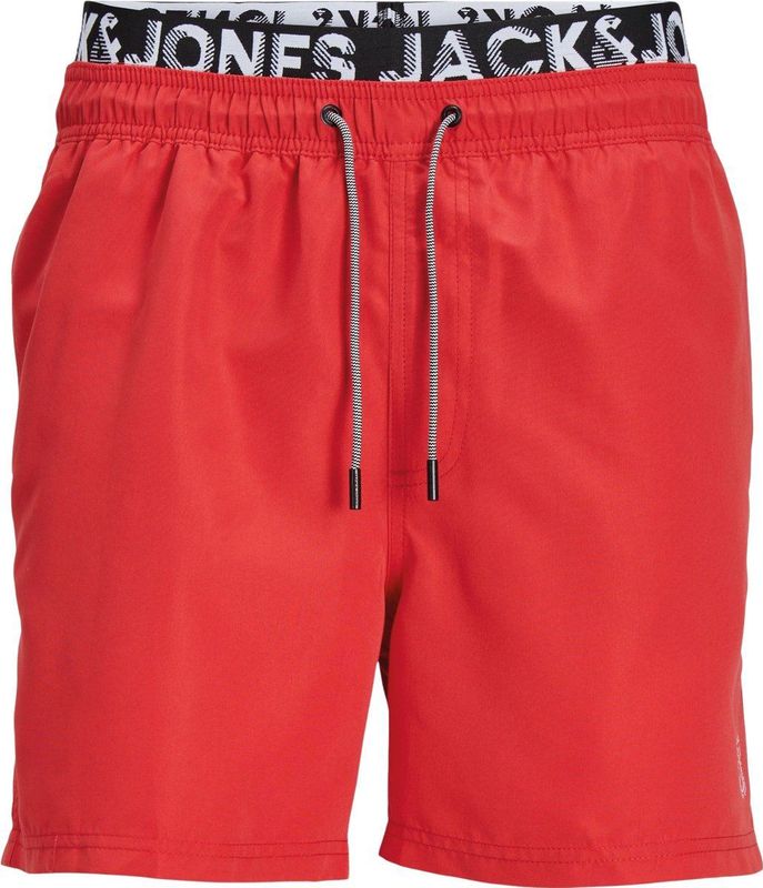 JACK & JONES - Swimshort - Rood - Gerecycled Polyester