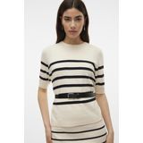 Vmdoffy - Gebreide Pullover - O-hals - Lange Mouwen - Regular Fit