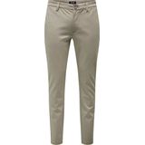 Chino Broek - Fallen Rock - Katoen - Met Riemlussen en Zakken