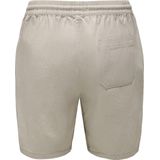 Only & Sons - Beige Korte Broek - Viscose Polyester - Slim-Fit
