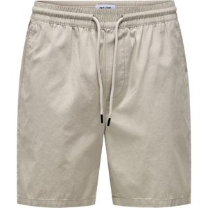 Only & Sons Broek Onstel Life 0119 Shorts Noos 22027949 Silver Lining Mannen
