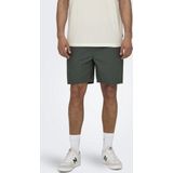 Only & Sons - Korte Broek - Balsam Green - 100% Katoen
