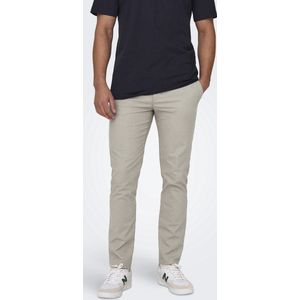 Only&sons - Onsmark Pete Slim Dobby 0058 Pant Noos - Heren - Broeken