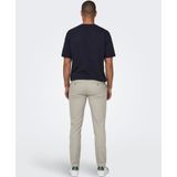 Pantalon - Limestone - Slim Fit - Normale Taillehoogte - Riemlussen