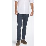 Pantalon - Bering Sea - Slim Fit - Normale Taillehoogte - Riemlussen - Steekzakken - Achterzakken - Ritssluiting