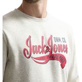 Jack & Jones Sweatshirt Logo 2 Col SS24 Pullover ohne Kapuze