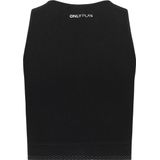 Only Play - Jamina - Training Top - Zwart - Aansluitende Pasvorm - Mouwloos