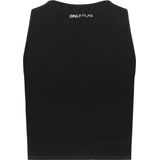 Only Play - Jamina - Training Top - Zwart - Aansluitende Pasvorm - Mouwloos