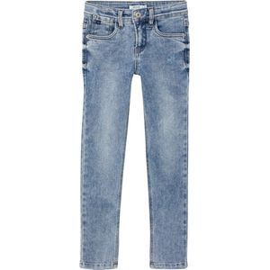 NAME IT KIDS Slim Fit Jeans NKMTHEO Light Blue Denim