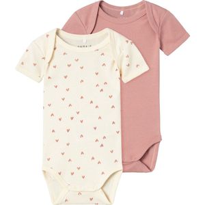 Body - Ribtricot - Gestreept - 2-Pack